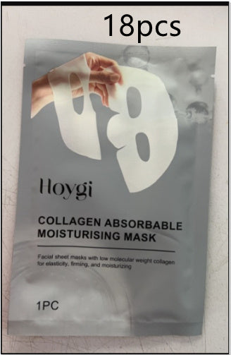 Masque Bio Collagen True Deep, Masque Collagène Nuit, Soin Visage, Masque Collagène Hydratant Anti-Âge