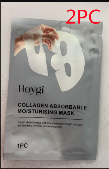 Masque Bio Collagen True Deep, Masque Collagène Nuit, Soin Visage, Masque Collagène Hydratant Anti-Âge