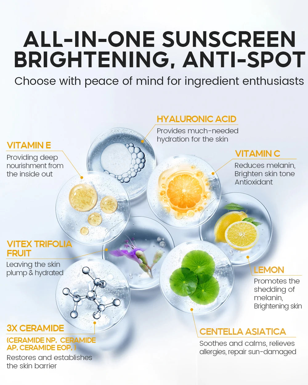 VIBRANT GLAMOUR Vitamin C  Facial Toner+Face Cream+Facial Essence+Sunscreen