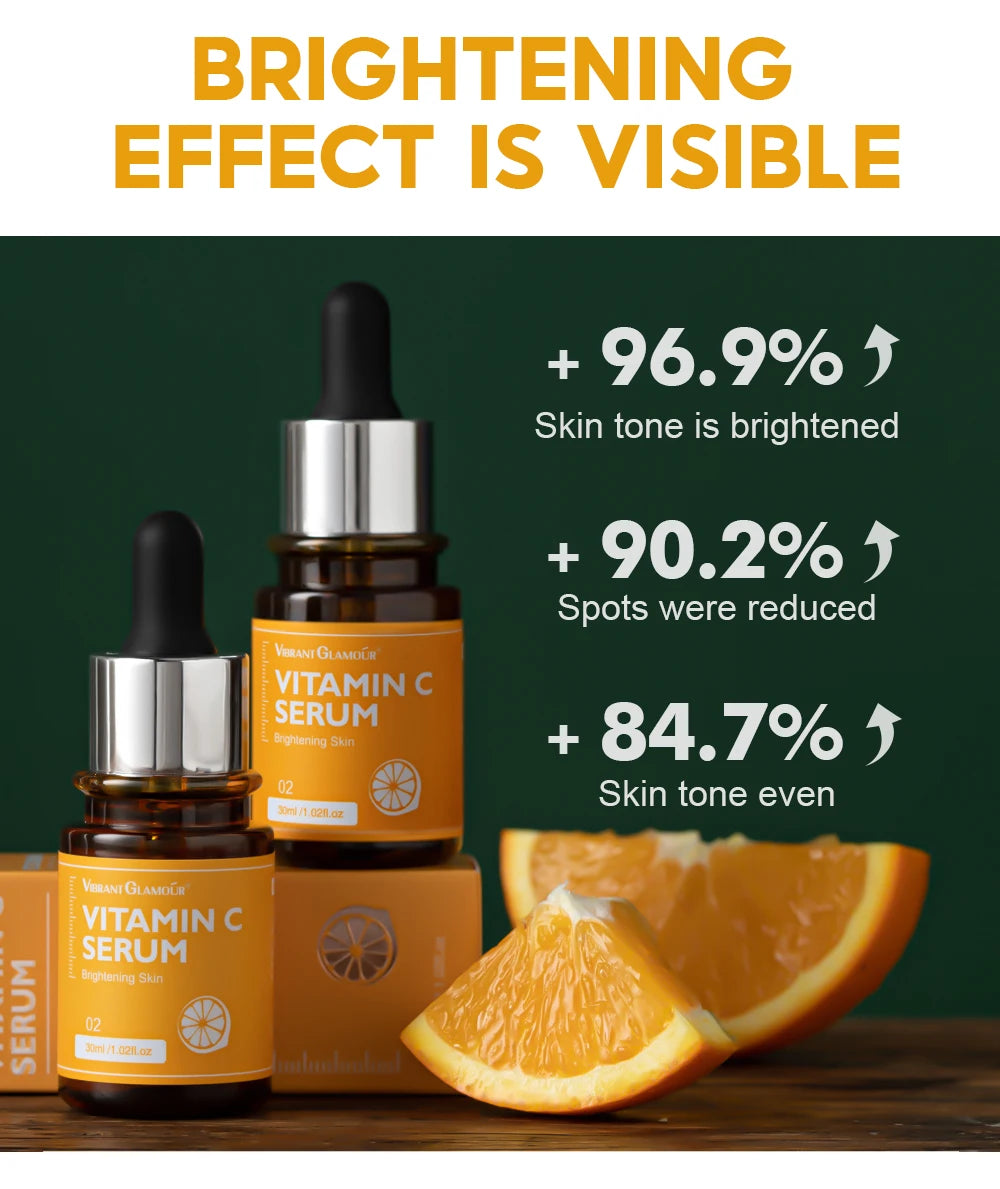 VIBRANT GLAMOUR Vitamin C  Facial Toner+Face Cream+Facial Essence+Sunscreen