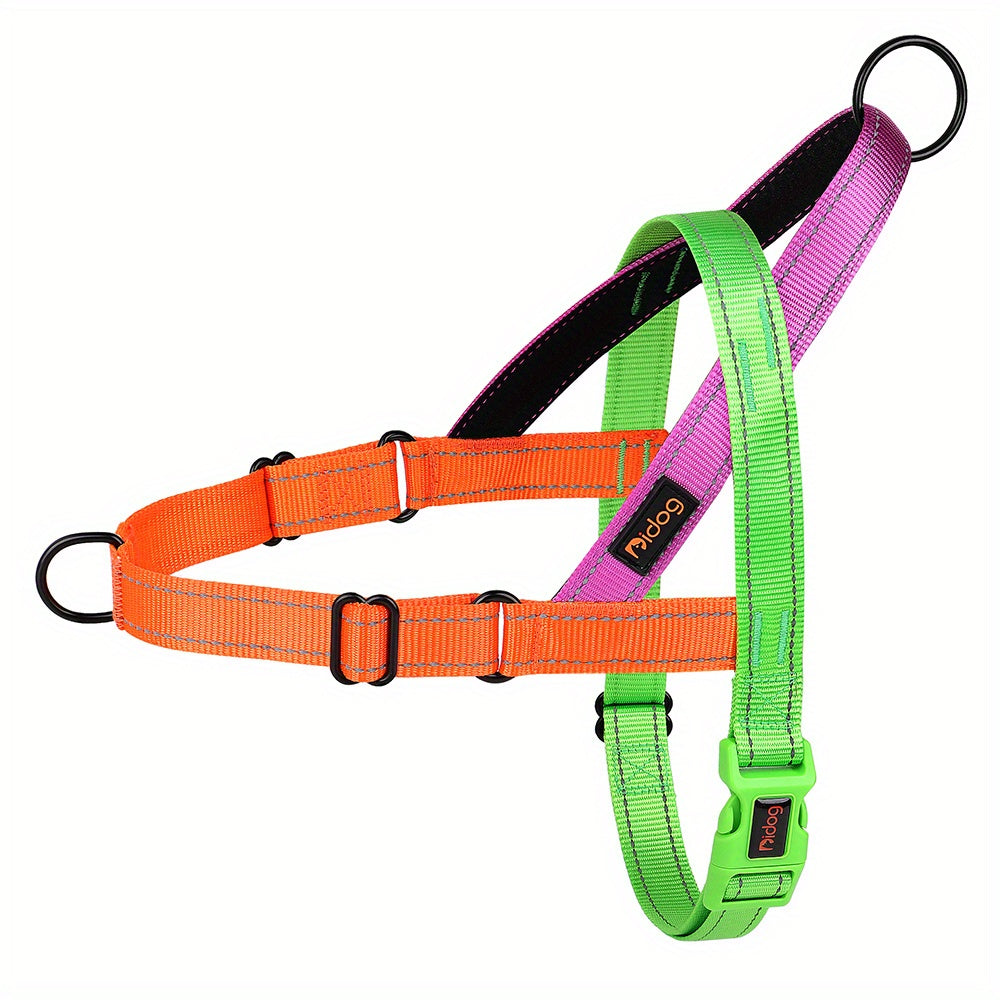 Secure & Comfortable No-Pull Dog Harness - Padded Handle, Easy-Fit Vest for Stress-Free Walks & Training
