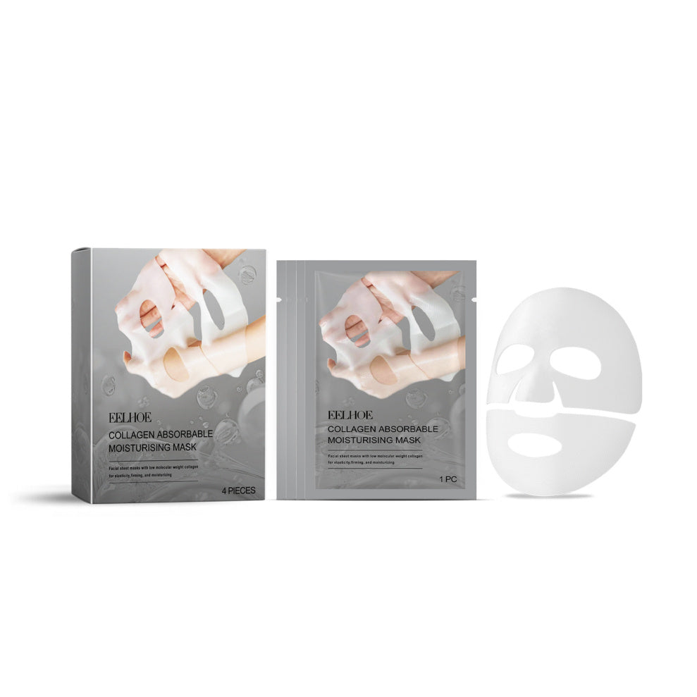 Masque Bio Collagen True Deep, Masque Collagène Nuit, Soin Visage, Masque Collagène Hydratant Anti-Âge