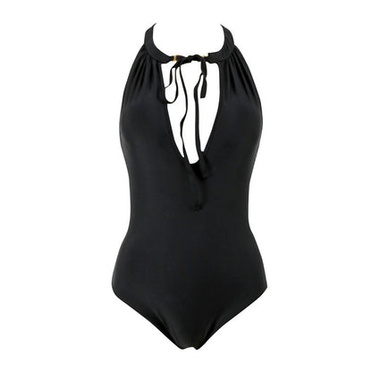 Sexy Swimsuit Women's One-piece Slimming Slim Fit Hot Spring Conservative Swimwear