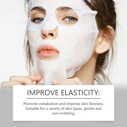 Masque Bio Collagen True Deep, Masque Collagène Nuit, Soin Visage, Masque Collagène Hydratant Anti-Âge