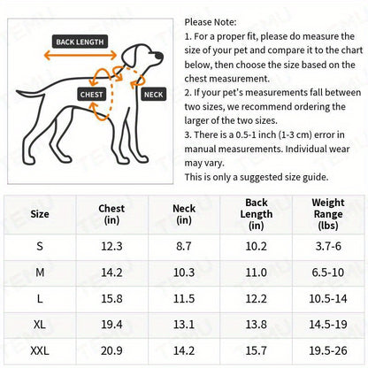 Pyjama rayé confortable pour petits chiens et chats - Tissu extensible doux pour un confort ultime