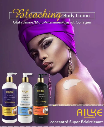 AILKE Multi-vitamin Body Lotion, Anti-wrinkle, Reduce Melanin And Stretch Marks, Regenerate Cell Vitality, Lightening Skin Care