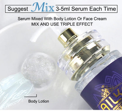 AILKE Multi-vitamin Body Lotion, Anti-wrinkle, Reduce Melanin And Stretch Marks, Regenerate Cell Vitality, Lightening Skin Care
