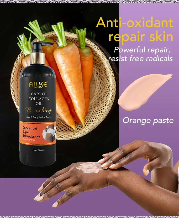 AILKE Multi-vitamin Body Lotion, Anti-wrinkle, Reduce Melanin And Stretch Marks, Regenerate Cell Vitality, Lightening Skin Care