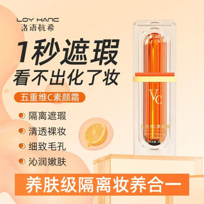 Five Vitamin C Tone-up Cream 30g Lazy Makeup Cream VC Whiten Brighten Concealer Natural Moisturize Skin Care Original Cosmetics