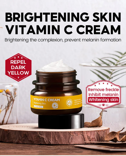 VIBRANT GLAMOUR Vitamin C  Facial Toner+Face Cream+Facial Essence+Sunscreen