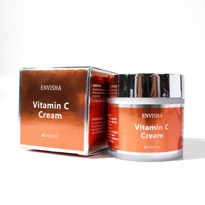 ENVISHA Beauty Health Facial Cream Vitimin C Skin Care Anti-Wrinkle Aging Moisturizing Shrink Pores Whitening Smooth Firming
