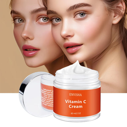 ENVISHA Beauty Health Facial Cream Vitimin C Skin Care Anti-Wrinkle Aging Moisturizing Shrink Pores Whitening Smooth Firming