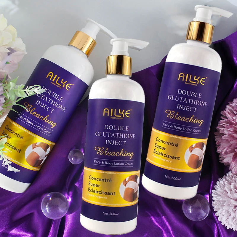 AILKE Multi-vitamin Body Lotion, Anti-wrinkle, Reduce Melanin And Stretch Marks, Regenerate Cell Vitality, Lightening Skin Care
