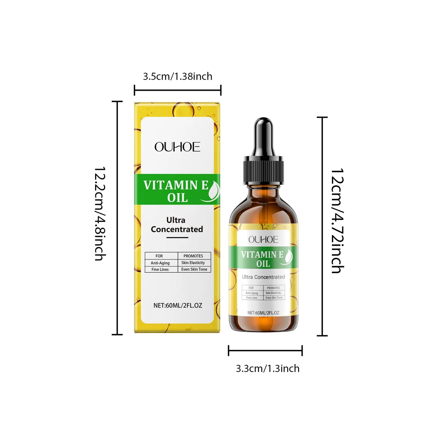 Vitamin E Essential Oil For The Whole Body Lighten Fine Lines Firming Tender Skin Rejuvenating Brightening Skin Care Oil