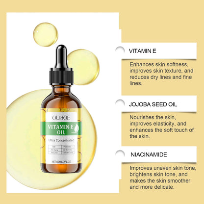 Vitamin E Essential Oil For The Whole Body Lighten Fine Lines Firming Tender Skin Rejuvenating Brightening Skin Care Oil