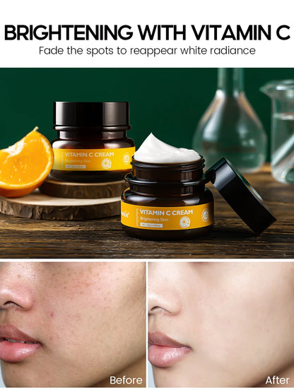 VIBRANT GLAMOUR Vitamin C  Facial Toner+Face Cream+Facial Essence+Sunscreen