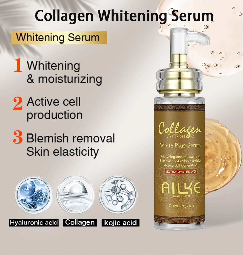 AILKE Multi-vitamin Body Lotion, Anti-wrinkle, Reduce Melanin And Stretch Marks, Regenerate Cell Vitality, Lightening Skin Care