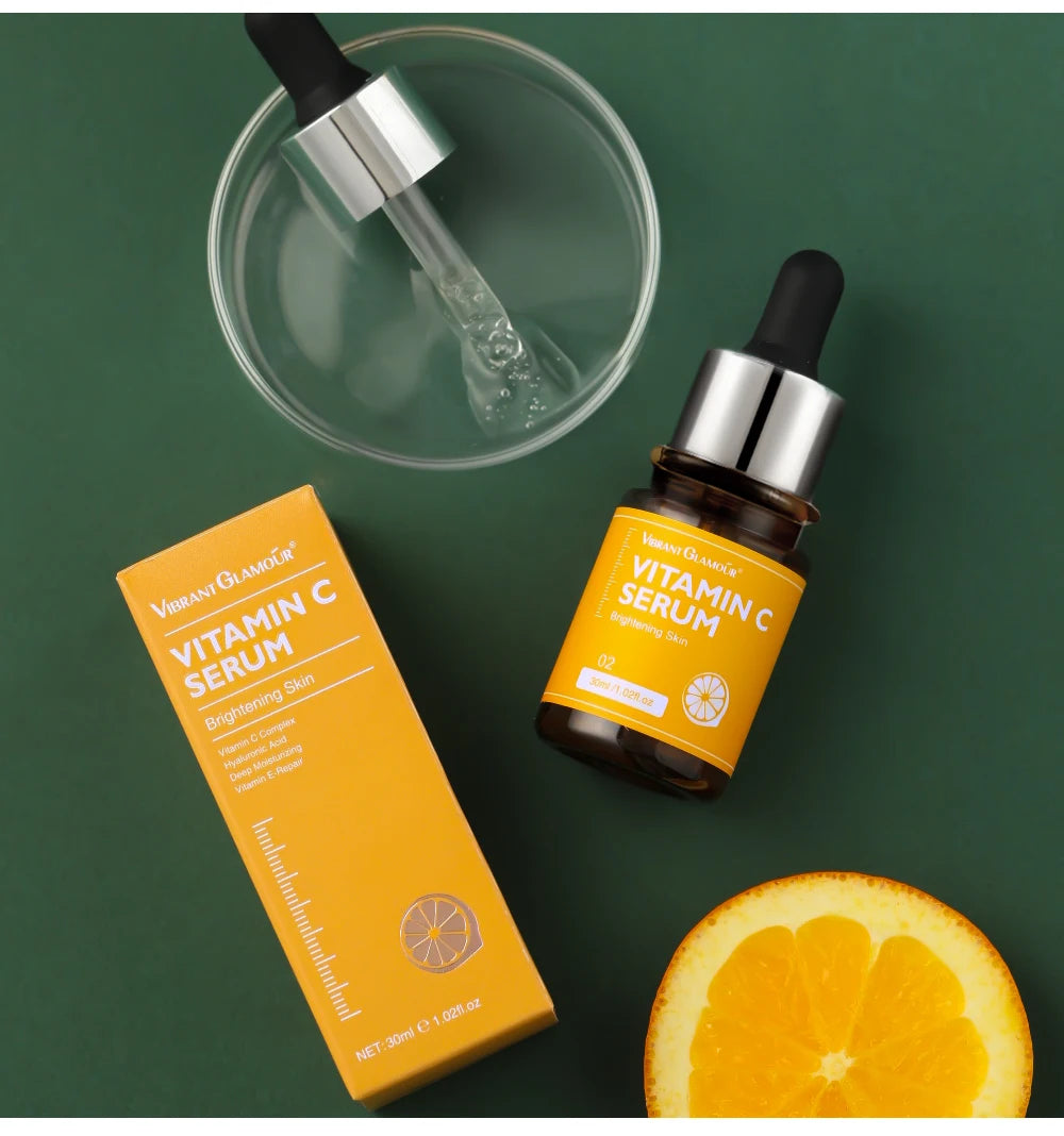 VIBRANT GLAMOUR Vitamin C  Facial Toner+Face Cream+Facial Essence+Sunscreen