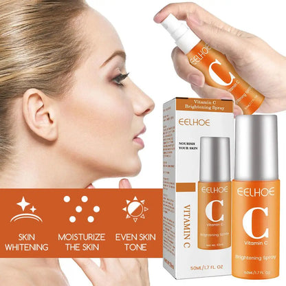 Vitamin C Brightening spray/serum Refreshing Non Greasy Smoothing Nourishing Facial Skin Moisturizing Hydrating Skincare Product