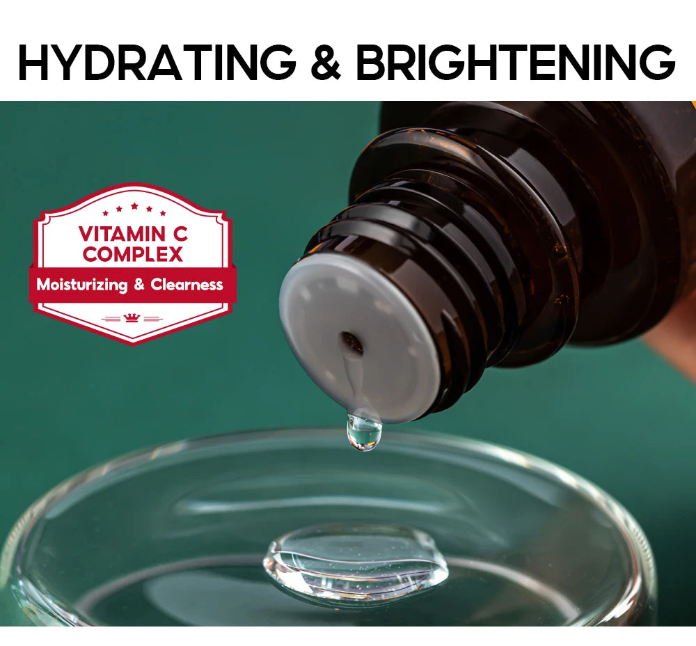 VIBRANT GLAMOUR Vitamin C  Facial Toner+Face Cream+Facial Essence+Sunscreen