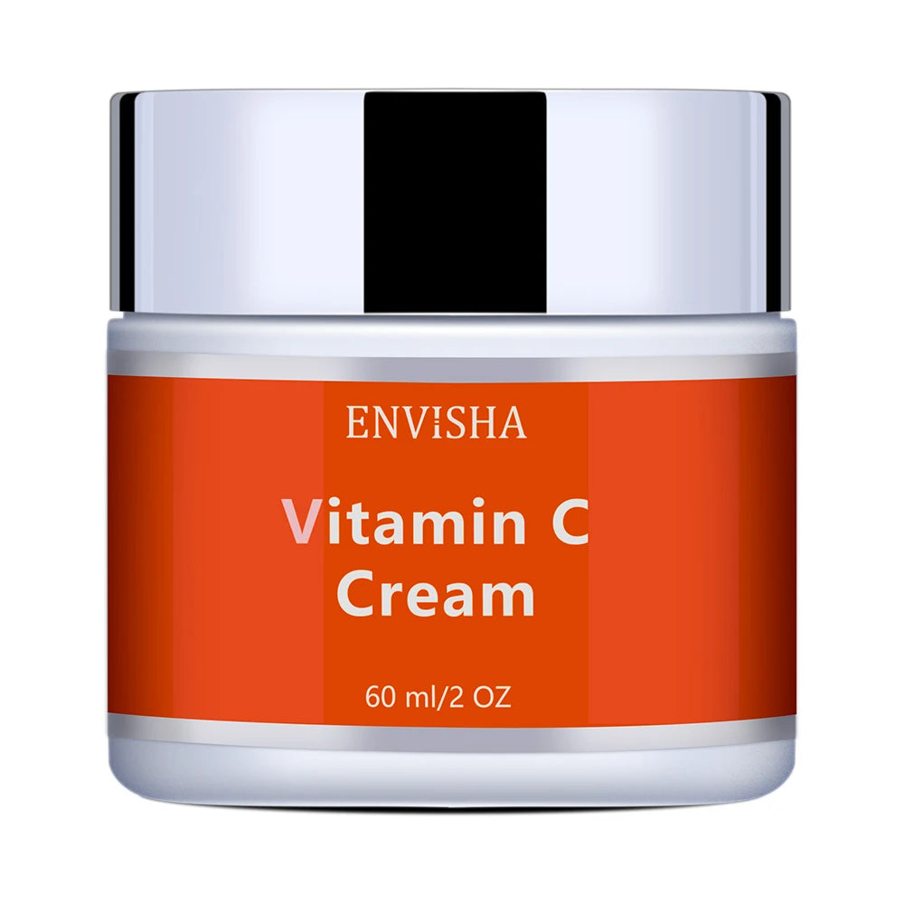 ENVISHA Beauty Health Facial Cream Vitimin C Skin Care Anti-Wrinkle Aging Moisturizing Shrink Pores Whitening Smooth Firming
