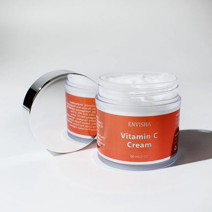 ENVISHA Beauty Health Facial Cream Vitimin C Skin Care Anti-Wrinkle Aging Moisturizing Shrink Pores Whitening Smooth Firming
