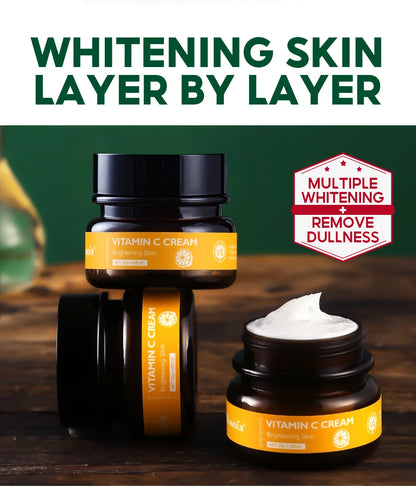 VIBRANT GLAMOUR Vitamin C  Facial Toner+Face Cream+Facial Essence+Sunscreen