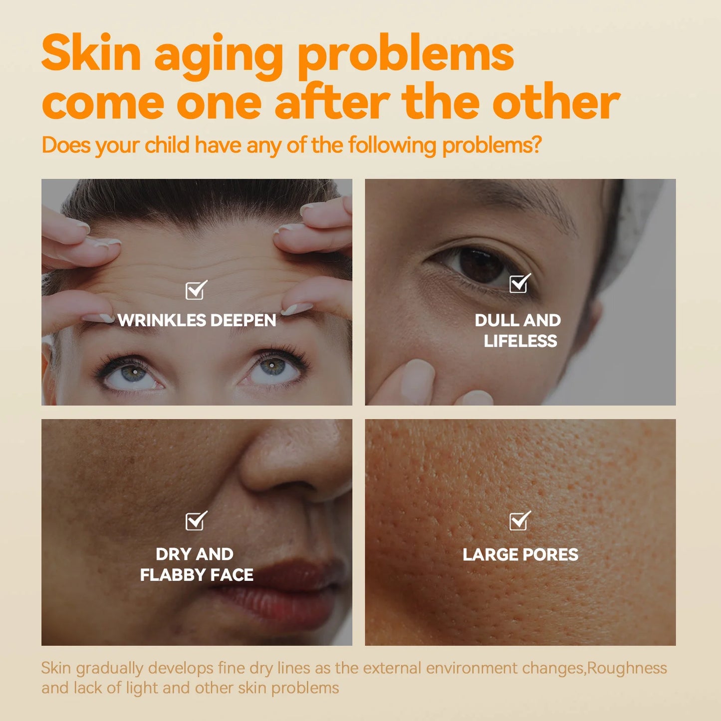 Vitamin C Facial Capsule Serum Moisturizing Anti Aging Wrinkle Removal Dark Spots Repair Acne Skin Rejuvenation Essence Capsules