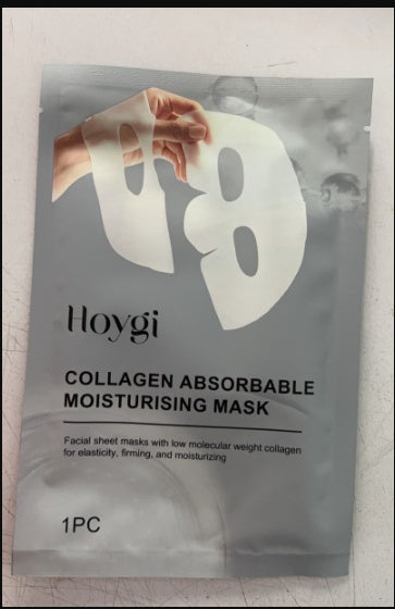 Masque Bio Collagen True Deep, Masque Collagène Nuit, Soin Visage, Masque Collagène Hydratant Anti-Âge