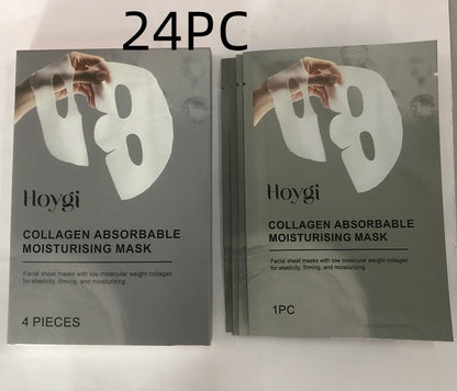 Masque Bio Collagen True Deep, Masque Collagène Nuit, Soin Visage, Masque Collagène Hydratant Anti-Âge