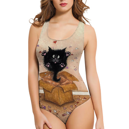 Pattern 3D Printed Bikini Women's Swimsuit